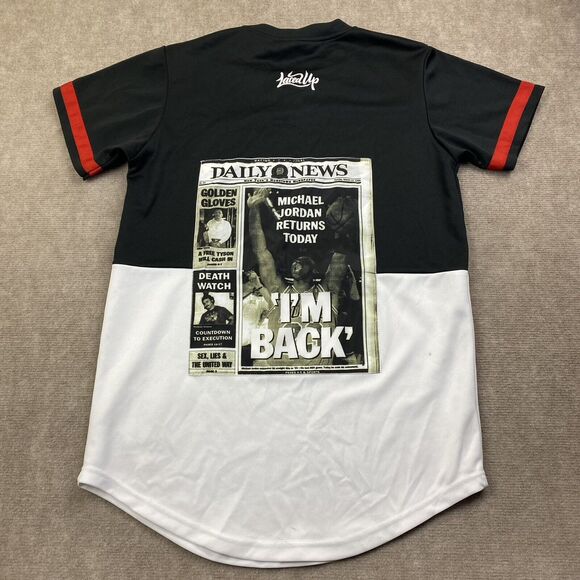 Sneak Gallery LACED UP G.O.A.T. MICHAEL JORDAN #23 JERSEY RETR0 95 “ I’m Back” - Picture 1 of 16